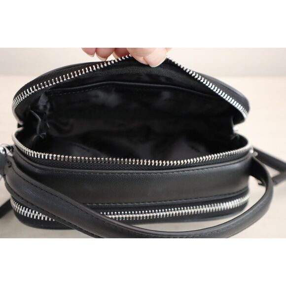 DKNY R52EZL37-BSV Black O/S PU Leather Naria DZ Top Handle/Crossbody Bag - Picture 11 of 16